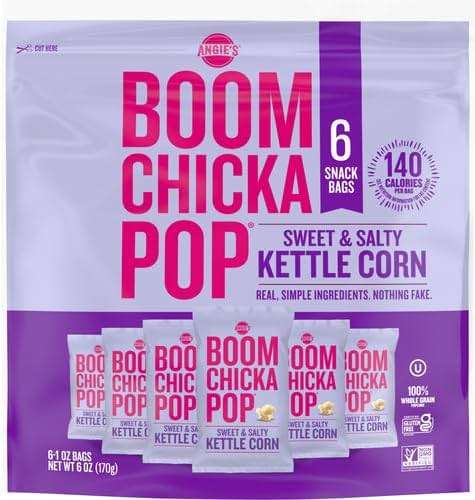 Boomchickapop, Kettle Corn Sweet Salty 6 Count, 1 Ounce - Image 3