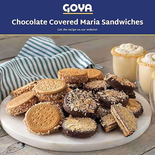 Sugar Free Maria Cookies by Goya, Thin Crisp, Baked Goods, Snacks for School and Work, Lunch Box Snacks, 4 Pack, 7oz. Each - Image 4