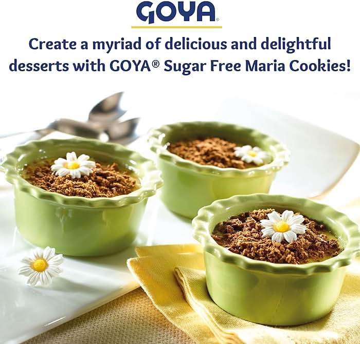 Sugar Free Maria Cookies by Goya, Thin Crisp, Baked Goods, Snacks for School and Work, Lunch Box Snacks, 4 Pack, 7oz. Each - Image 5