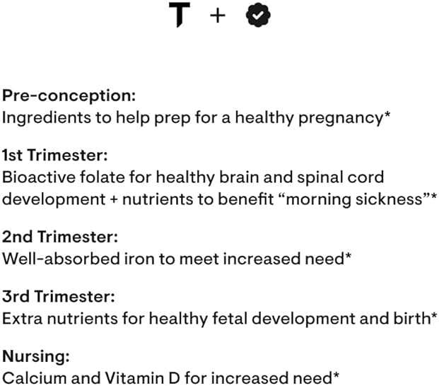 THORNE - Basic Prenatal - Well-Researched Folate Multi for Pregnant & Nursing Women - Includes 18 Vitamins & Minerals, Plus Choline - Third-Party Certified - Gluten, Dairy & Soy-Free - 30 Servings - Image 4