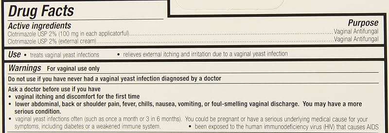 Clotrimazole 3 Day Vaginal Cream 0.74 Oz, 3 dosages - Image 3