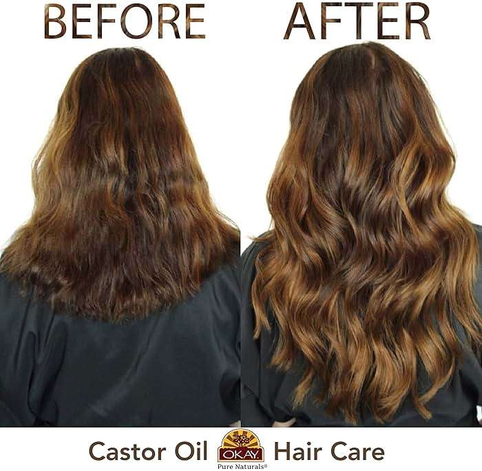 OKAY Black Jamaican Castor Oil Leave In Conditioner - Hair Moisturizer for Women and Men, Natural Product, Curly Hair Grease for Smooth, Moisturized Look - 1.5 fl oz (1 Pack) - Image 6