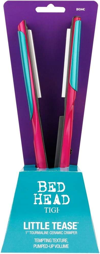Bed Head Little Tease Hair Crimper | Small Texture, Pumped-Up Volume, & Extra Shine | Crimper Hair Tool with Tourmaline Ceramic Coating for Less Damage (1 in) - Image 7