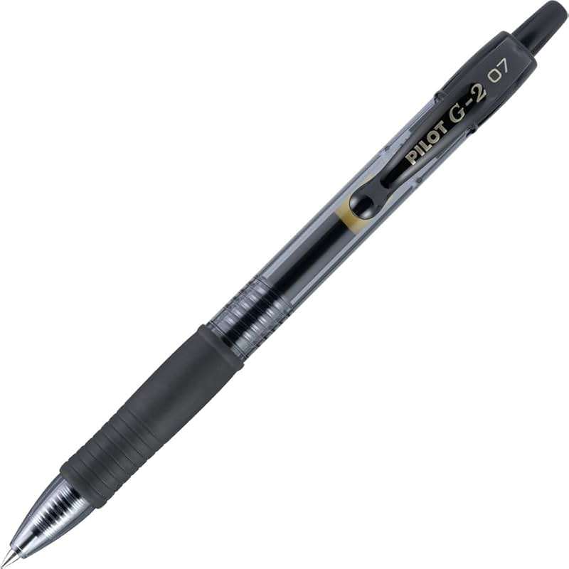 Pilot G2 Premium Gel Roller Pen, Retractable and Refillable, Fine Point 0.7 mm, Black Ink, 36 Count - Image 5