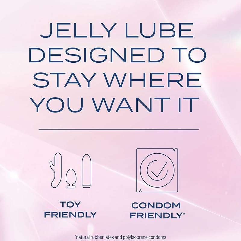 K-Y Jelly Water Based Lube For Sex, Anal Lube, Non-Greasy Water Based Personal Lubricant, pH Friendly Sex Lube Can Be Used With Sex Toys For Women & Male Sex Toys, Condom Friendly Personal Lube, 2 oz - Image 3