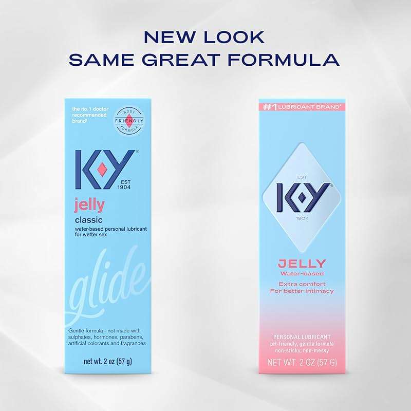 K-Y Jelly Water Based Lube For Sex, Anal Lube, Non-Greasy Water Based Personal Lubricant, pH Friendly Sex Lube Can Be Used With Sex Toys For Women & Male Sex Toys, Condom Friendly Personal Lube, 2 oz - Image 8