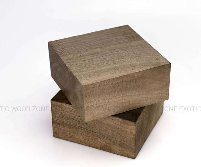 Black Walnut Bowl Blank (2"X6"X6") - Image 2