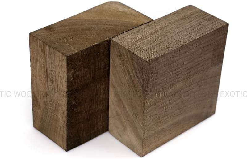 Black Walnut Bowl Blank (2"X6"X6") - Image 5