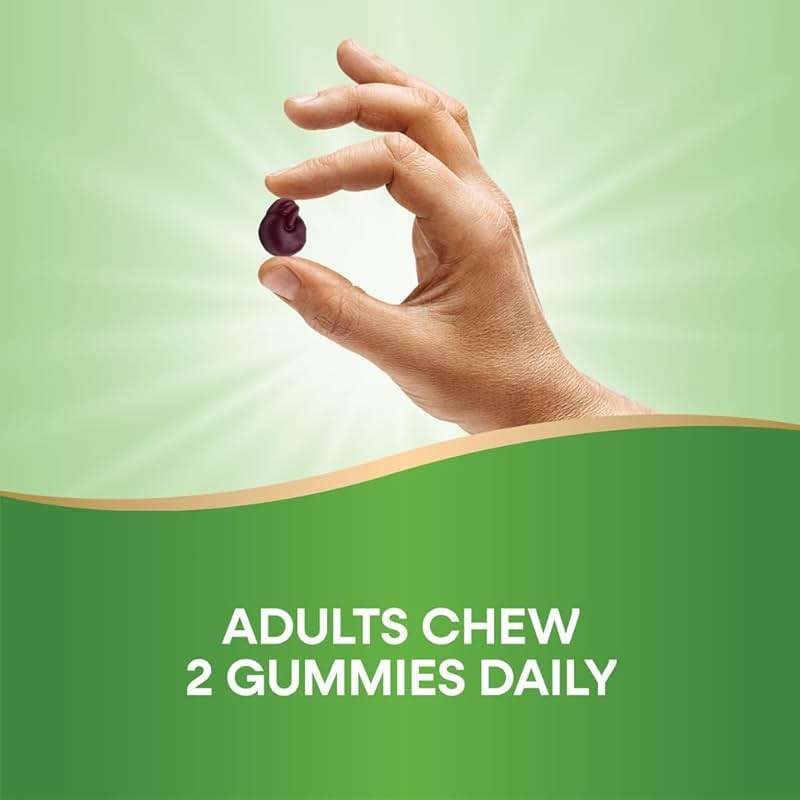 Nature's Way CranRx Cranberry Gummies, Urinary Tract Health and Antioxidant Support,* with Vitamin C, D-Mannose, Bioactive Cranberry Fruit Dietary Supplement, Berry Flavor, 60 Gummies - Image 6