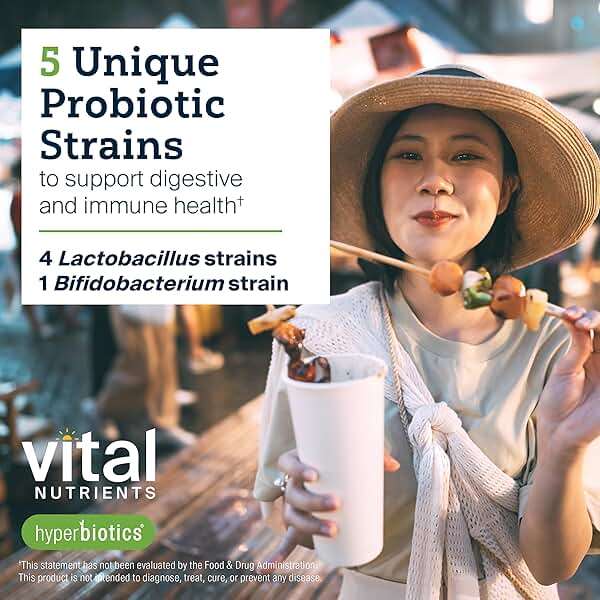 Hyperbiotics Vital Nutrients Leaky Gut Repair Supplement Probiotic | Science Backed Formula Strengthens Intestinal Barrier and Gut Health* | Reduces Digestive Discomfort | 60 Vegan Count - Image 7