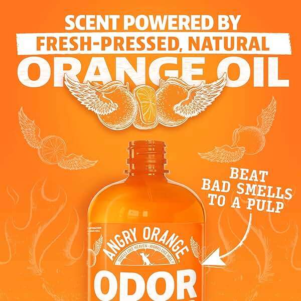 Angry Orange Pet Odor Eliminator 8 oz. bottle- Industrial Strength Pet Odor Remover - Makes (4) 32oz. Bottles - 1 Gallon - Neutralizes and Sanitizes Tough Pet Odors Fast - Image 6