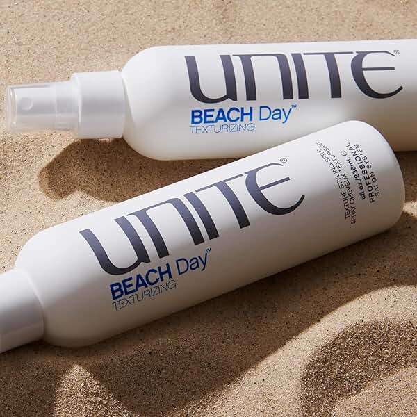 UNITE Hair – BEACH Day – Natural Sea Salt Spray – Tousled Texture, Thickness, Definition, Waves, 8oz - Image 4