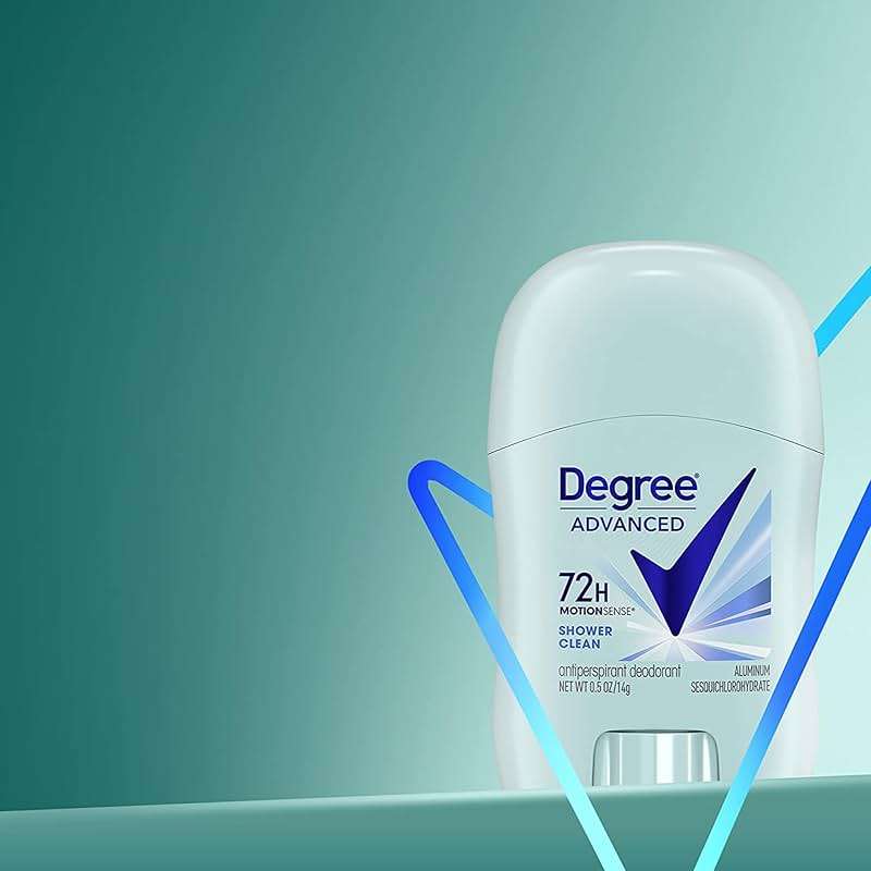 Degree Women’s Travel Deodorant Shower Clean 18-Pack – 72H Body Heat Activated Mini Antiperspirant, 0.5 Oz Ea - Image 4