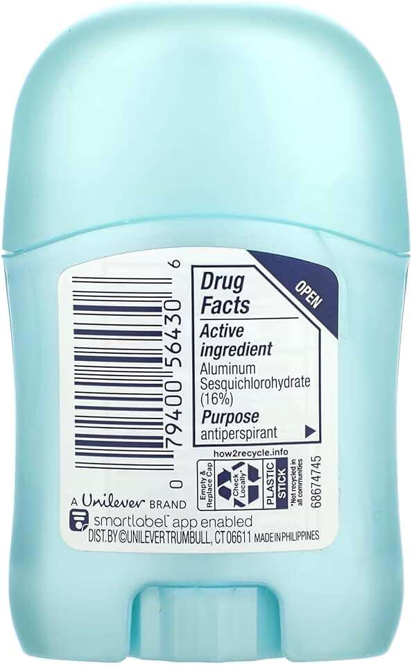 Degree Women’s Travel Deodorant Shower Clean 18-Pack – 72H Body Heat Activated Mini Antiperspirant, 0.5 Oz Ea - Image 5