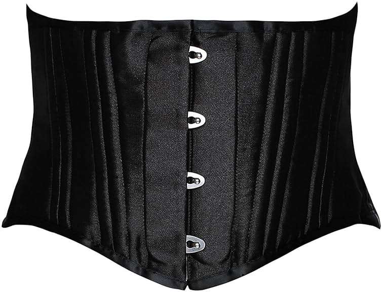 SHAPERX Women's 26 Steel Boned Corset Short Torso Heavy Duty Waist Trainer Corset - Image 1