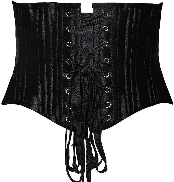 SHAPERX Women's 26 Steel Boned Corset Short Torso Heavy Duty Waist Trainer Corset - Image 3