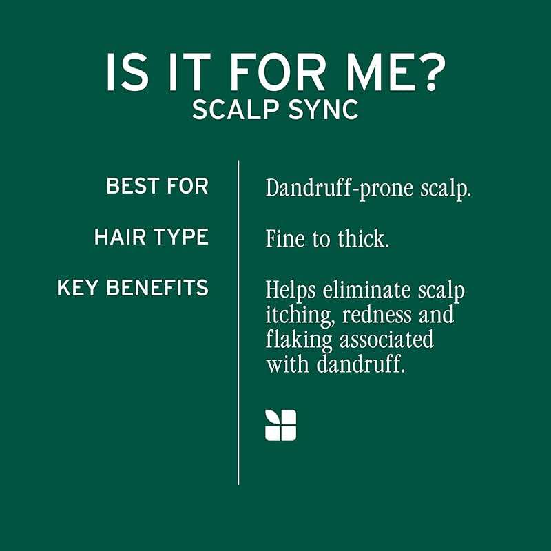 Biolage Scalp Sync Anti-Dandruff Shampoo - Controls Itchy Scalp, Deeply Cleanses Hair, Moisturizing Shampoo For Dandruff Relief, For Scalp and Hair Health, Vegan & Cruelty-Free - Image 4