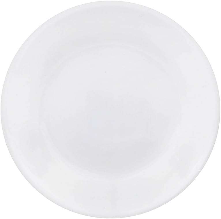 Corelle Vitrelle 6-Piece Salad Appetizer Plate Set Triple Layer Glass and Chip Resistant, 6-3/4-Inch Lightweight Round Plates, Winter Frost White - Image 2