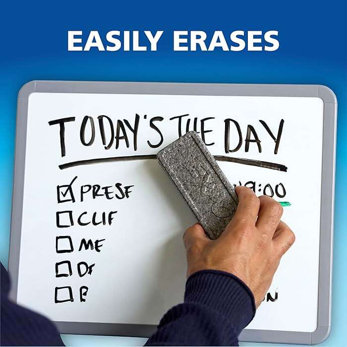 EXPO Dry Erase Markers, Low Odor Ink, Black, Fine Tip, 36 Count - Easily Erases, Ideal for Classroom, Home, Office, Back to School, Teacher Supplies - Image 6