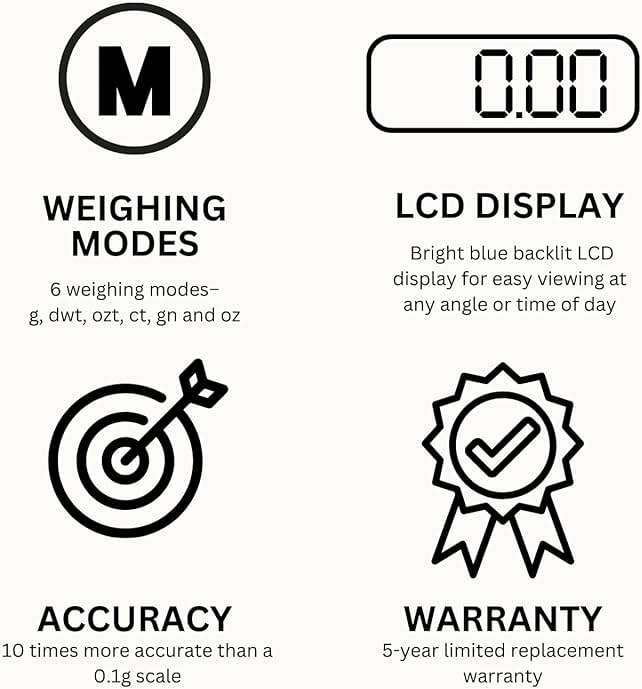 GemOro Platinum XP500 | Jewelers Pocket Scale | Countertop Portable Scale with Durable Precision | Digital Accurate Tool with Expert Professional Reading & Accuracy 500g x 0.01g Readability (Silver) - Image 3