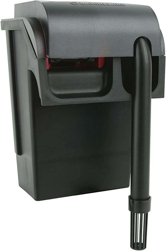Marineland Bio-Wheel Penguin 75 GPH Power Aquarium Filter, Ultra-Quiet Hang-On-Back Fish Tank Filter with Multi-Stage Filtration for Aquariums Up to 10 Gallons - Image 1