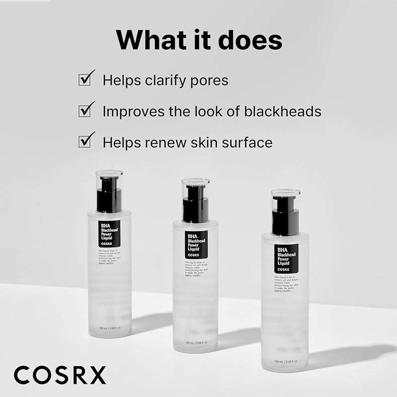 COSRX Niacinamide 2% + BHA 4% Blackhead Exfoliant Toner 3.38 fl.oz / 100ml, Korean Toner, Blackhead Remover, Pore Minimizer for Enlarged Pores, For All Skin Types, Korean Skin Care - Image 3