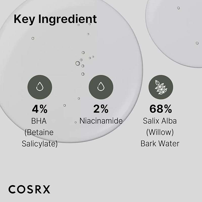COSRX Niacinamide 2% + BHA 4% Blackhead Exfoliant Toner 3.38 fl.oz / 100ml, Korean Toner, Blackhead Remover, Pore Minimizer for Enlarged Pores, For All Skin Types, Korean Skin Care - Image 4