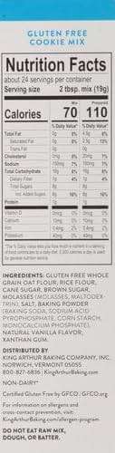 King Arthur Gluten-Free Cookie Mix, Non-GMO Project Verified, Certified Kosher, Non-Dairy, 16 Oz - Image 8