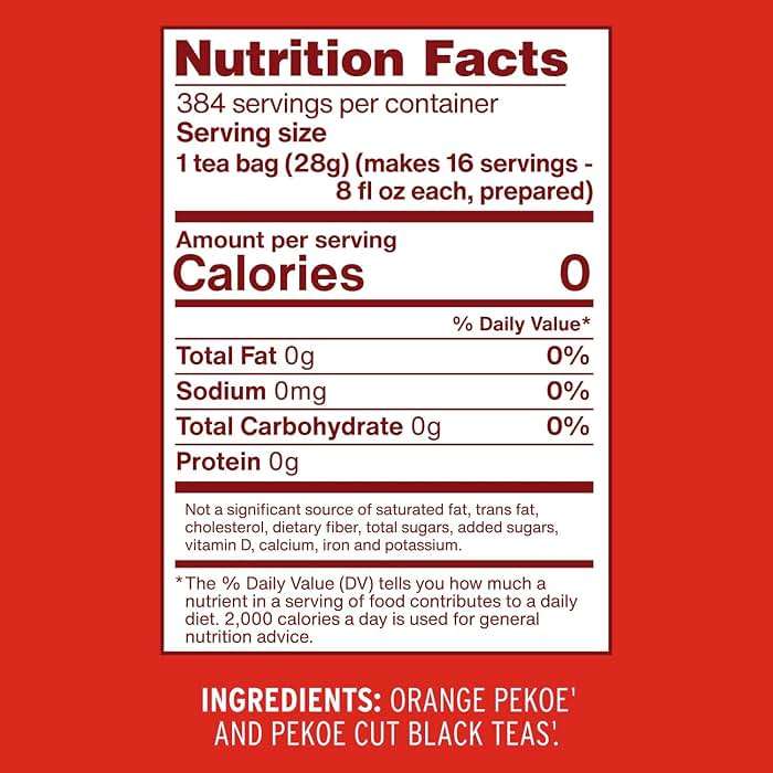Luzianne Unsweetened Iced Tea Bags, Gallon Size, 24ct Box (Pack of 1) - Image 2