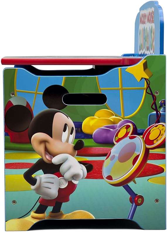 Delta Children Deluxe Toy Box, Disney Mickey Mouse - Image 5