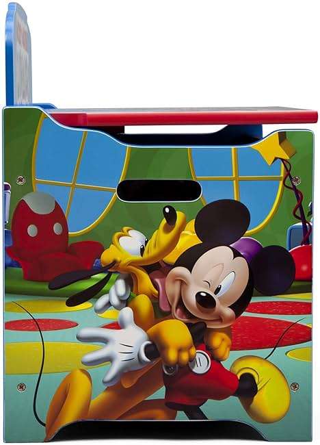 Delta Children Deluxe Toy Box, Disney Mickey Mouse - Image 6