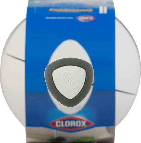 Clorox Toilet Plunger with Hideaway Holder Caddy Heavy-Duty Compact Design with Non-Skid Rubber Base for Bathroom Convenient Storage Toilet Unclogger, 6.5x19.5-Inch, White - Image 12