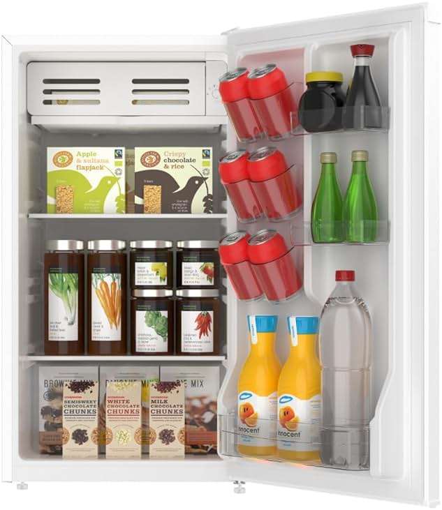 ARCTIC CHEF Mini Fridge Compact Refrigerator, 3.2 Cu Ft, White - Image 7