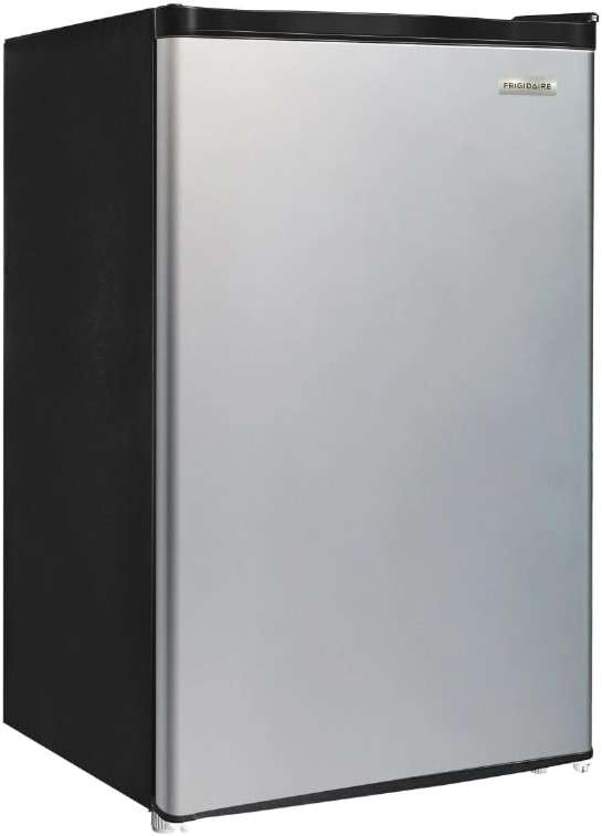 Frigidaire Compact Fridge, 4.5 Cubic Feet, Stainless Steel - Image 5