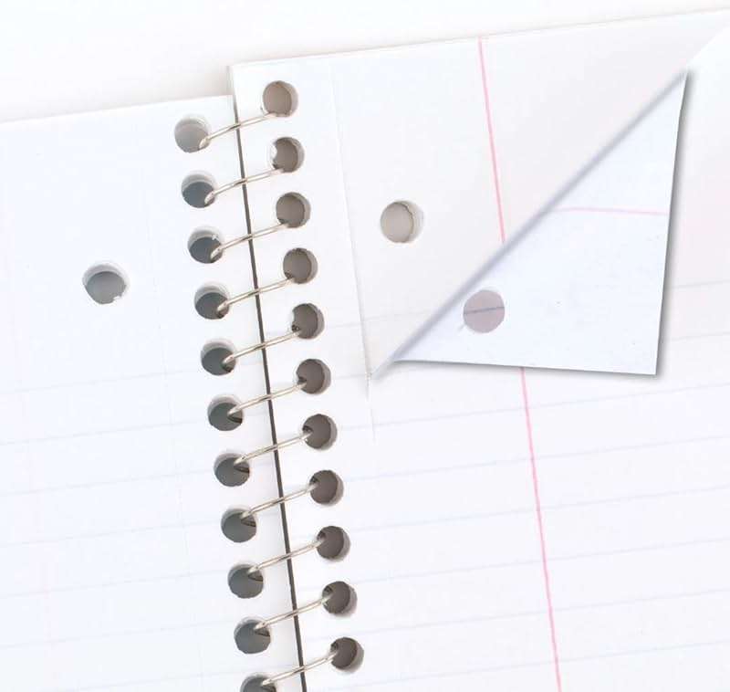 Mead Spiral Notebook, 6 Pack, 1 Subject, Wide Ruled Paper, 7-1/2" x 10-1/2", 70 Sheets per Notebook, Colors Will Vary (930201-ECM25) - Image 4