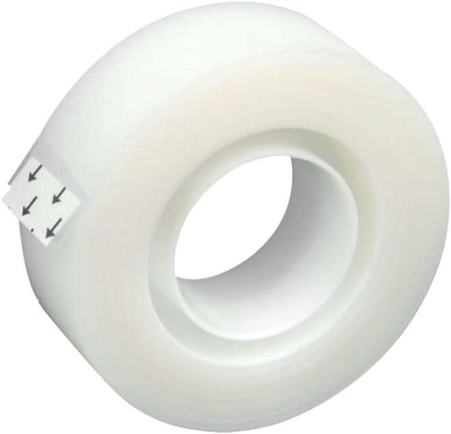 Staples Invisible Clear Tape, 0.75" x 36 yds., 12 Rolls – Matte Finish Tape for Repairs, Labeling & Office Use - Image 6