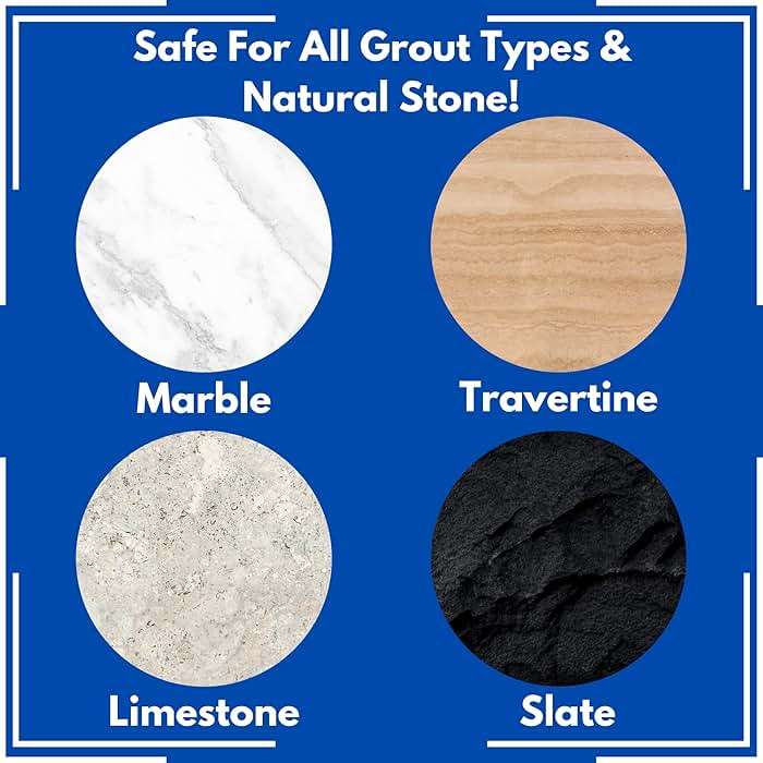 Black Diamond Ultimate Grout Cleaner: Best Cleaner for Tile,Ceramic,Porcelain, Marble Acid-Free Safe Deep Cleaner & Stain Remover for Even The Dirtiest Grout. (1-Quart/1-Brush) - Image 6