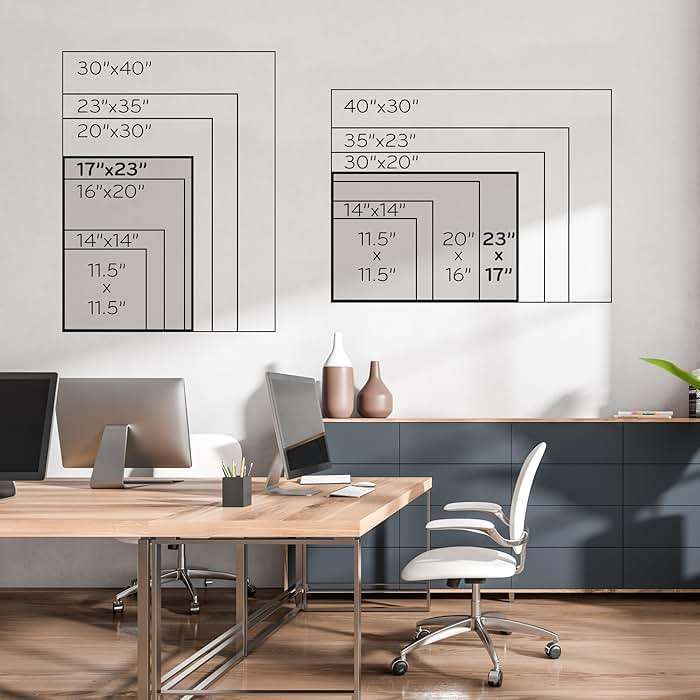 U Brands Cork Bulletin Board, 18" x 24" Inches, Light Birch Wood Frame (265U00-01) - Image 2
