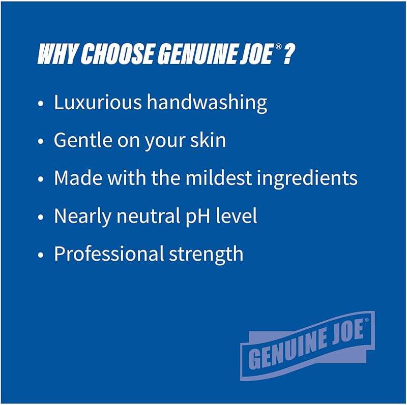 Genuine Joe 02105CT Hand Soap Lotion Dispenser Refill 1Gal 4/CT Pink - Image 4