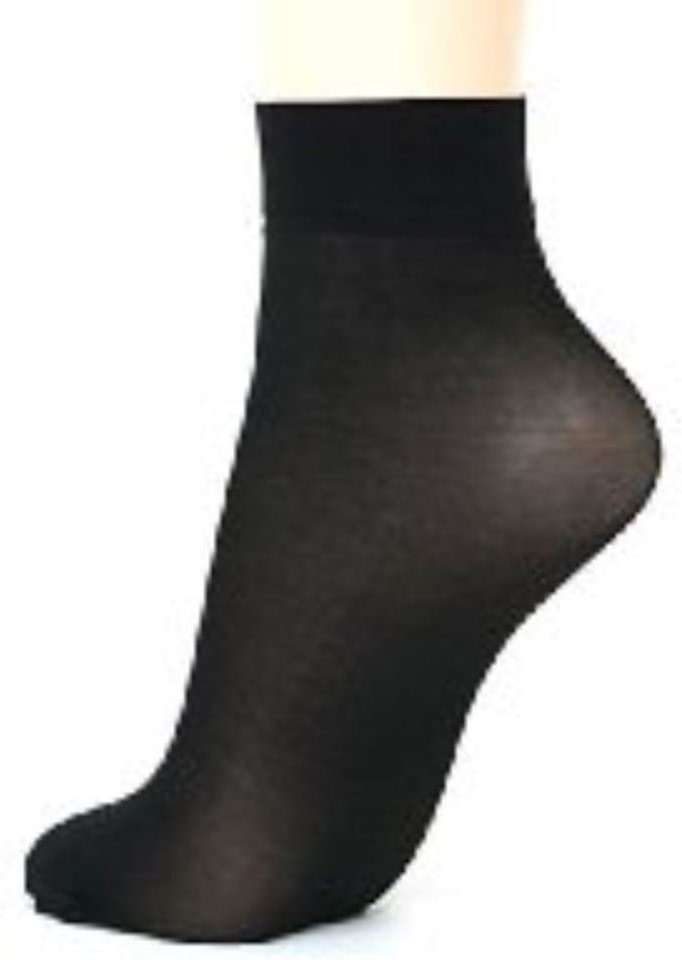 TRY ON Disposable SOCKS PEDS FOOTIES DISPOSABLE NYLON SLIP ON SOCKS FOR GUEST WOMENS MENS BLACK NUDE COLOR - Image 1