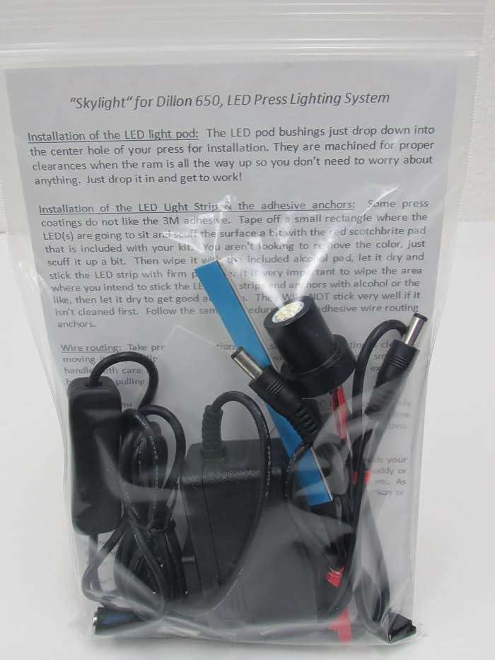 InLine Fabrication Skylight LED Reloading Press Shellplate Lighting Systems, 110v - Image 5