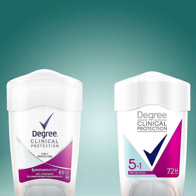 Degree Clinical Strength Antiperspirant Deodorant Original Soft Solid 96-Hour Sweat and Odor Protection 5x Types of Sweat 1.6 oz - Image 12