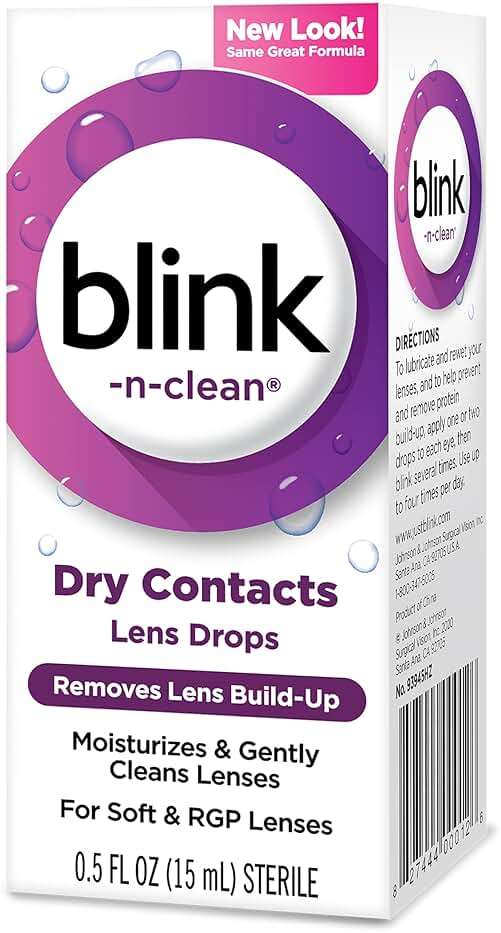 Complete Blink-N-Clean Lens Drops For Soft Contact Lenses, 15 ml (Pack of 2) - Image 3