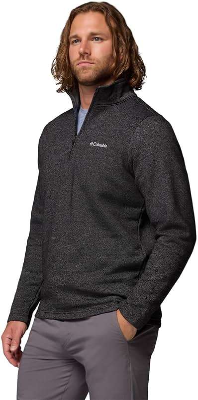 Columbia Men's Big Great Hart Mountain III Big & Tall Half Zip - Image 3