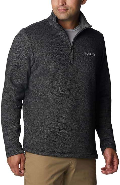 Columbia Men's Big Great Hart Mountain III Big & Tall Half Zip - Image 5