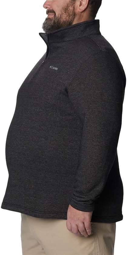 Columbia Men's Big Great Hart Mountain III Big & Tall Half Zip - Image 7
