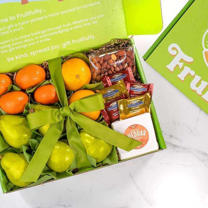 A Gift Inside Harvest Favorites Fruit and Gourmet Gift Box - Image 2