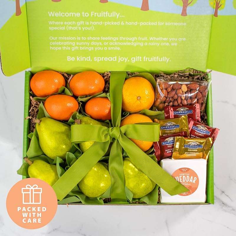 A Gift Inside Harvest Favorites Fruit and Gourmet Gift Box - Image 5