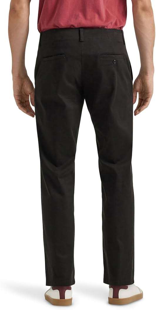 Lee Men's Extreme Motion Flat Front Regular Straight Pant - Image 3
