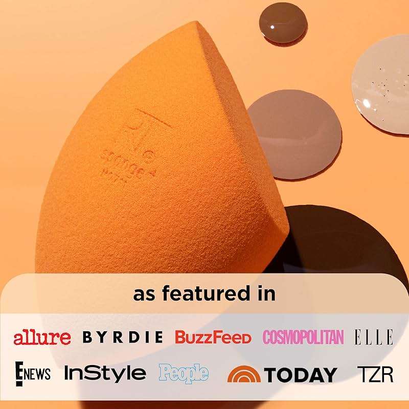 Real Techniques Miracle Complexion Sponge Duo, 2 Count - Image 3